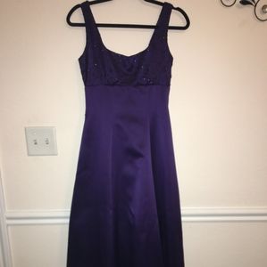 Purple Vintage Prom Dress